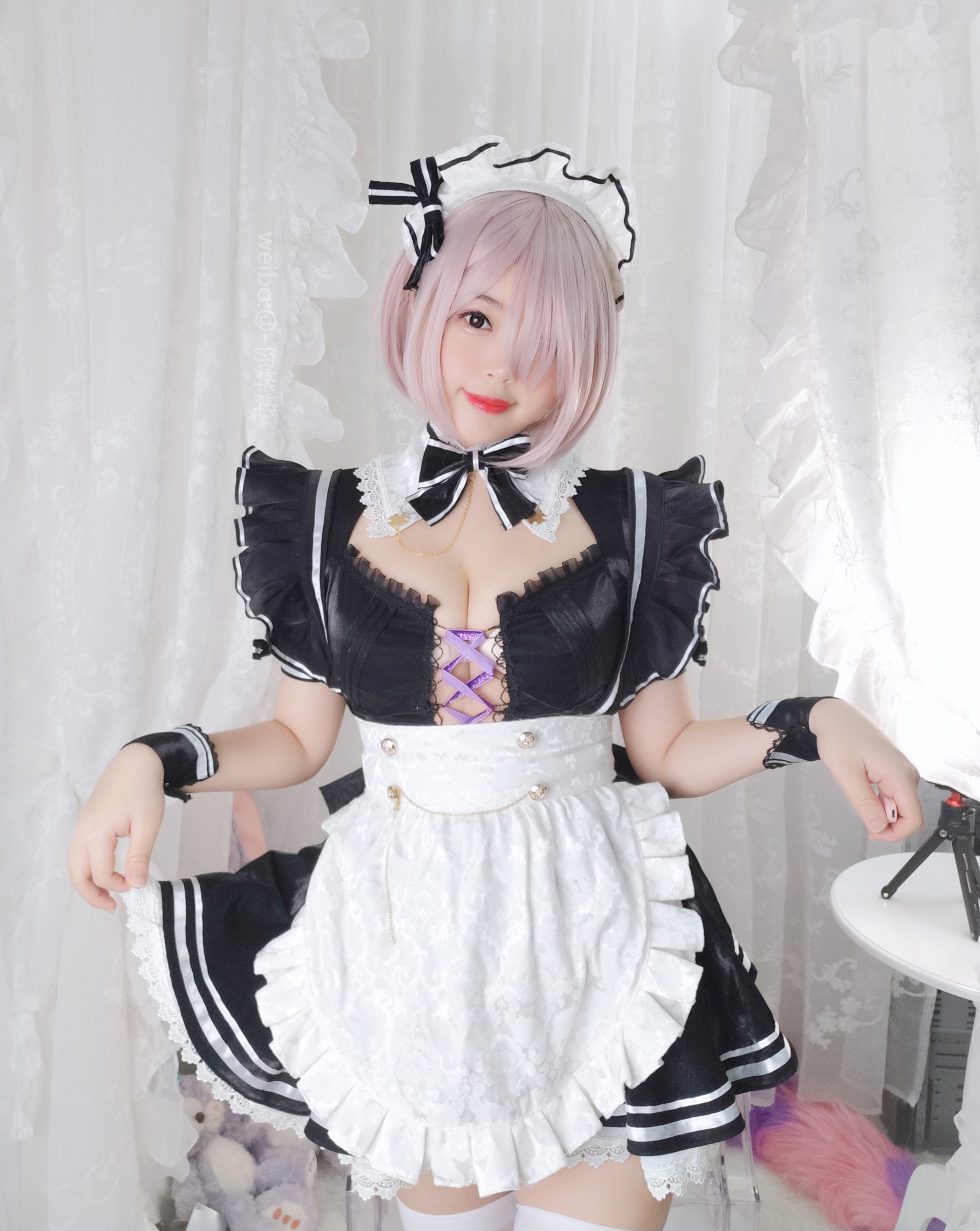 白烨烨_ – NO.061 白烨烨 玛修色女仆 [57P11V]-XikXak
